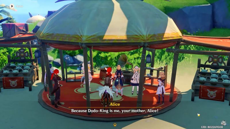 Dodoking revealed as Alice (image via GameForU)