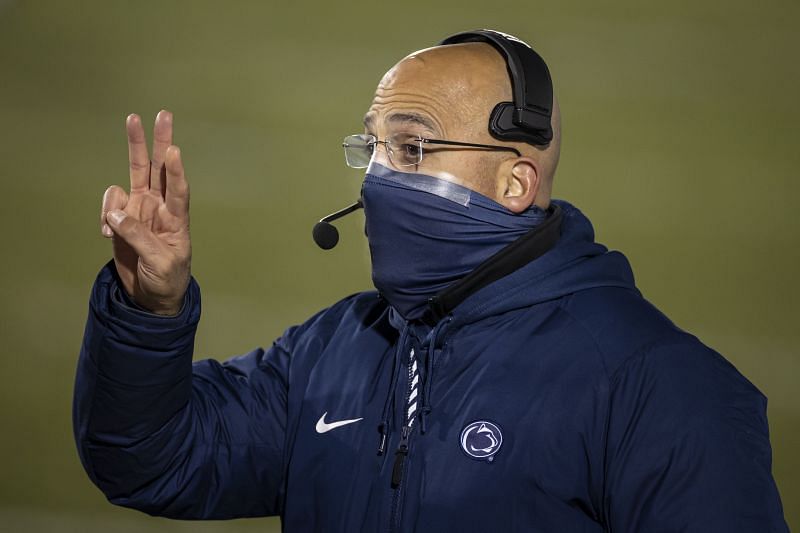 Penn State head coach James Franklin