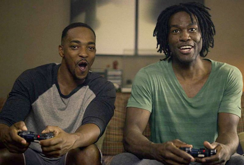 Anthony Mackie and Yahya Abdul-Mateen II in Black Mirror (Image via Netflix)