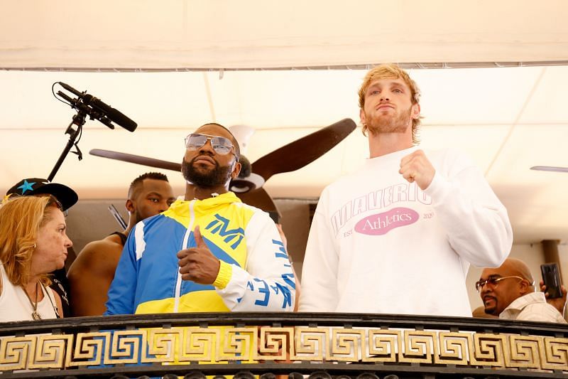 Floyd Mayweather v Logan Paul - Press Conference