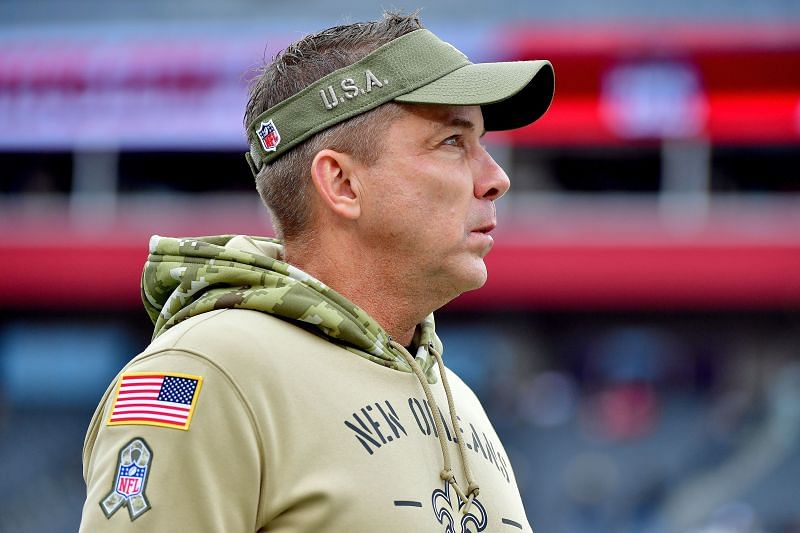 New Orleans Saints head coach Sean Payton