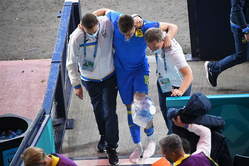 Artem Besedin was on the end of a horror challange against Sweden
