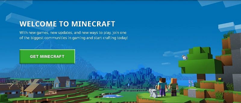 Get Minecraft (Image via Mojang)