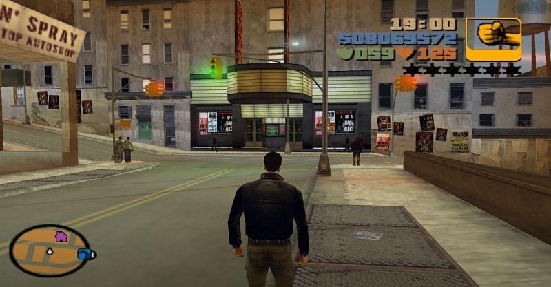 This strip club opens at 19:00, complete with the change in its outward appearance (Image via Skvala Gaming)