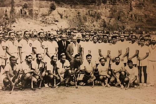 A file photo of India's 1968 hockey Olympic squad. (PC: Hockey India)