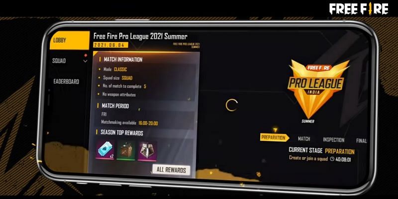 Free Fire Pro League 2021 Summer