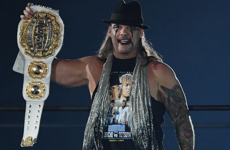 Chris Jericho as IWGP Intercontinental Champion