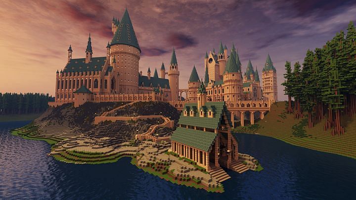 Explore the depths of Hogwarts in the Potterworld Minecraft roleplay server