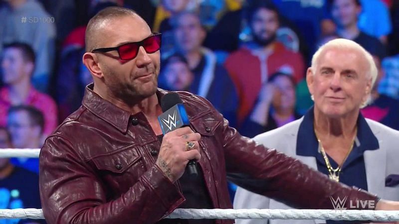 Batista and Ric Flair
