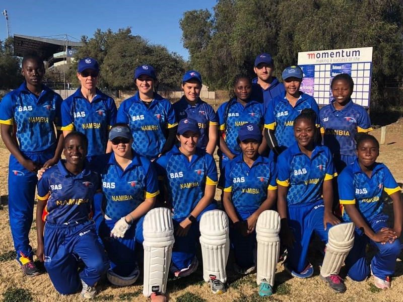 Namibia Women&#039;s Cricket Team (Image Courtesy: Cricket Namibia)