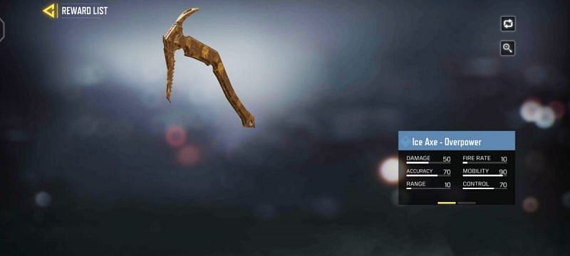The Ice Axe - Overpower (Image via Activision)