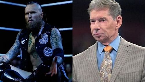 Aleister Black; Vince McMahon 