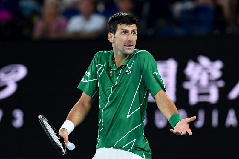 Novak Djokovic has received stern opposition from the ATP