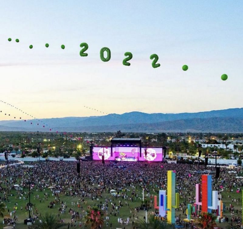 Fans excited to see the Coachella music festival return for 2022 (Image via Twitter)