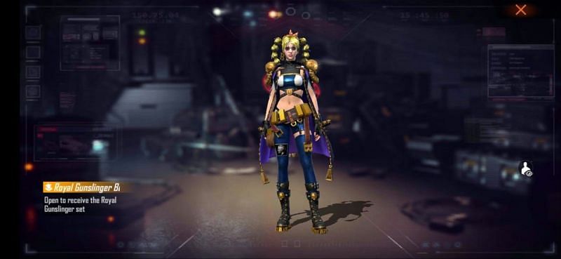 Royal Gunslinger bundle (Female Avatar)