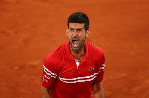 Novak Djokovic after beating Matteo Berrettini