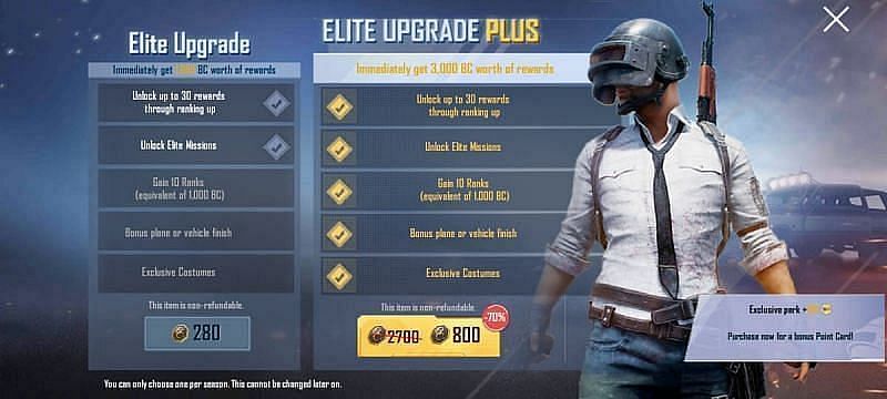 Players might need the Elite Upgrade or the Elite Upgrade Plus