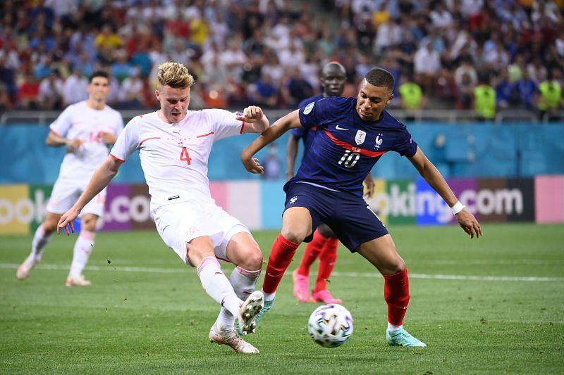 France and Switzerland played a thrilling game