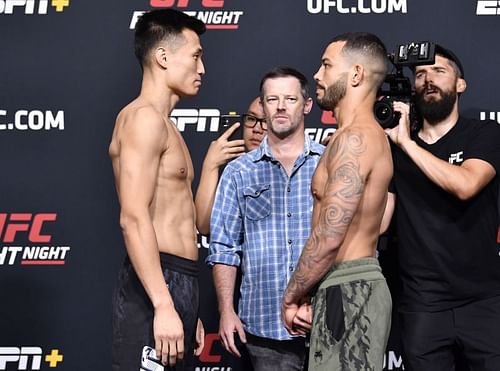 UFC Fight Night: The Korean Zombie v Ige Weigh-in