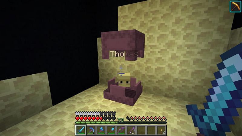 Shulker are immune to fire (Image via Minecraft)