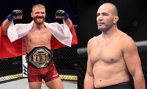 Jan Blachowicz (left); Glover Teixeira (right)