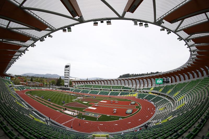 Hayward Field Stadium will host the US Olympic Track and Field Trials