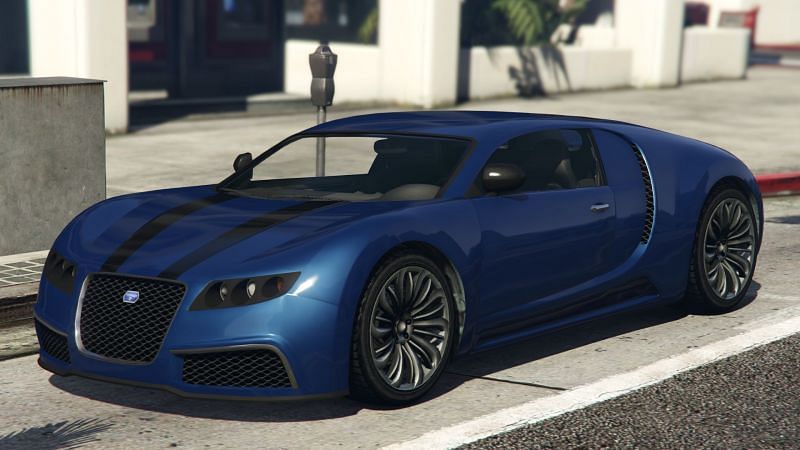 The Truffade Adder is the fastest car in GTA 5&#039;s story mode (Image via GTA Fandom Wiki)