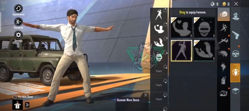 Wave Dance emote (Image via GAMING HELPER/ YouTube)