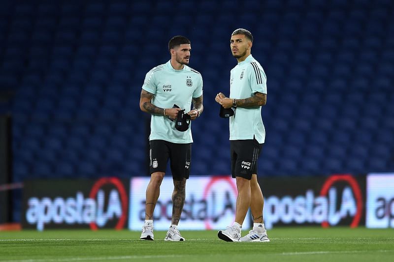 Rodrigo De Paul and Leandro Paredes