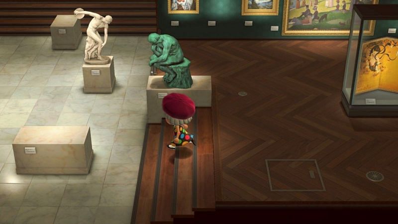 There are lots of kinds of art in Animal Crossing. Image via Nintendo Soup