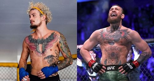 Sean O'Malley (left) and Conor McGregor (right) [Image Courtesy: @sugaseanmma 