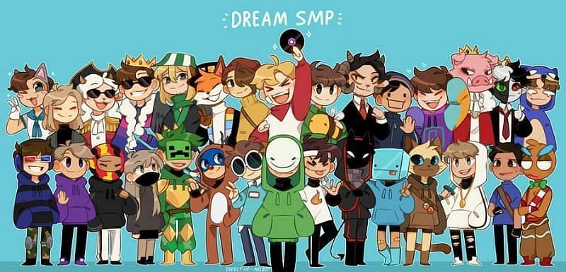 Dream SMP, one of the most popular gaming servers today (Image via defective-aribot on Tumblr)