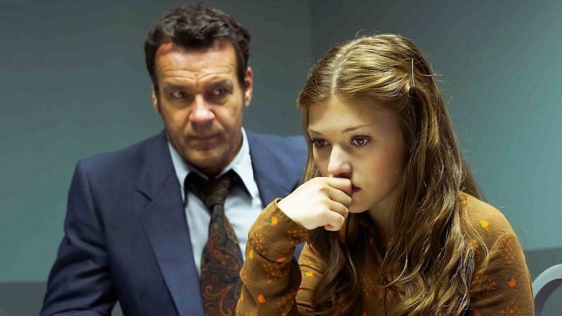 Katie Douglas and David Elliot in a still from Believe Me: The Abduction of Lisa McVey (image via Netflix)