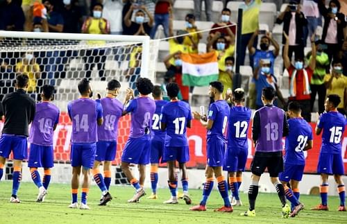 The Indian Football Team (Image Courtesy: Indian Football Twitter)