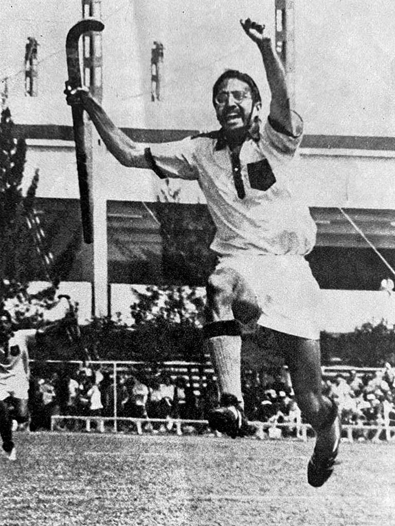Gurbux Singh in Olympics 1964; Image Credit: Hockey India
