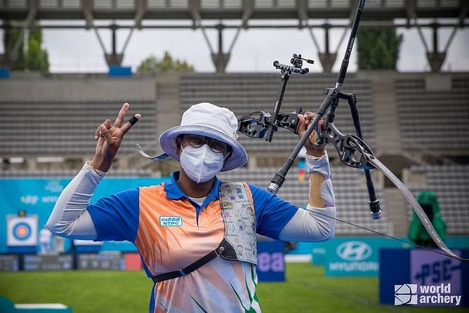 Nation congratulates Indian archers led by Deepika Kumari for stupendous performance in World Cup