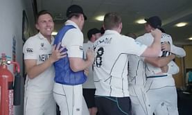 WTC Final: [Watch] Inside view of New Zealand euphoria as players go berserk in the dressing room