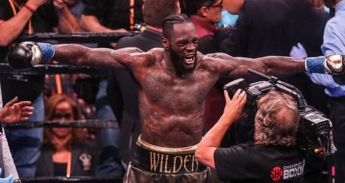 Deontay Wilder is 6ft-7in tall