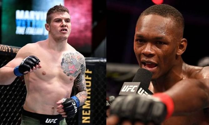 Israel Adesanya suggests he may 'burp in Marvin Vettori's face' when they face off