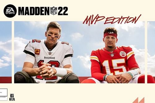 Madden 22 Cover Athletes Patrick Mahomes and Tom Brady