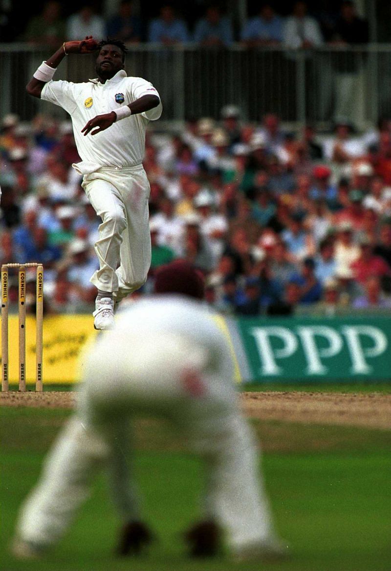 The dangerous Curtly Ambrose broke many dreams in the 90s