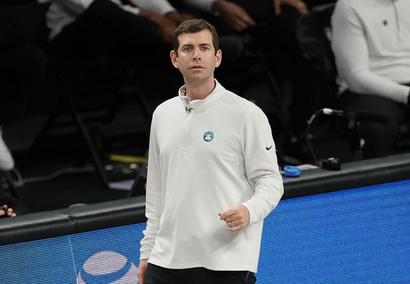 Head coach Brad Stevens of the Boston Celtics