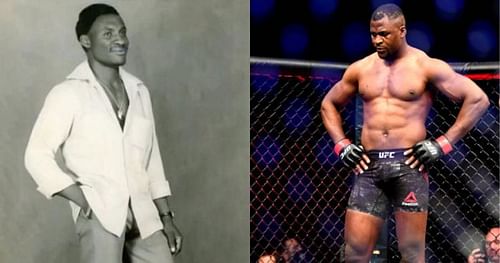 Francis Ngannou was one of many UFC stars who paid tribute to their fathers. (Image credits: @francis_ngannou via Twitter)