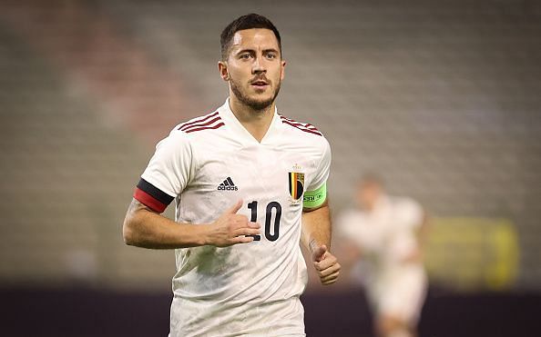 Eden Hazard finally returned to the pitch for Belgium