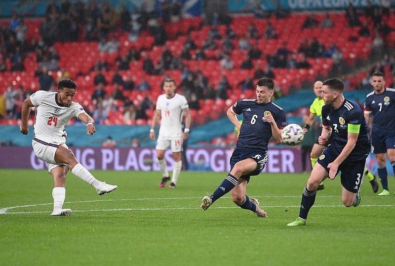 James starred for England tonight