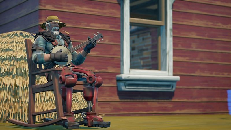 Have you seen Farmer Steel in Fortnite? (Image via PurpCubeTrooper/Twitter)