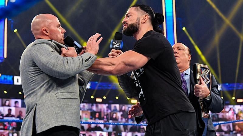 Adam Pearce and Roman Reigns&#039; WWE personas do not get along