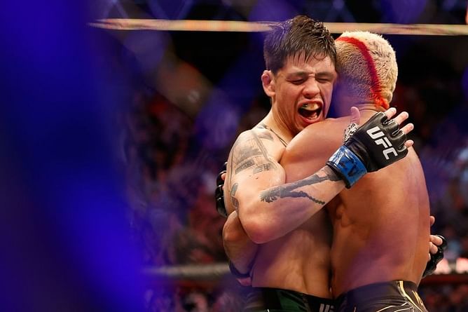UFC flyweight champion Brandon Moreno reveals if he's interested in a trilogy fight against Deiveson Figueiredo