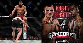 Watch: The awesome moment a Gamebred FC fighter attempted to replicate Jorge Masvidal's legendary flying knee