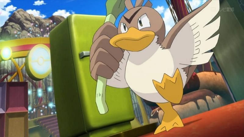 Pegando o Farfetch'd De Galar no Pokemon Go 